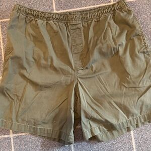 Puritan Men's Athletic Shorts - Olive Green